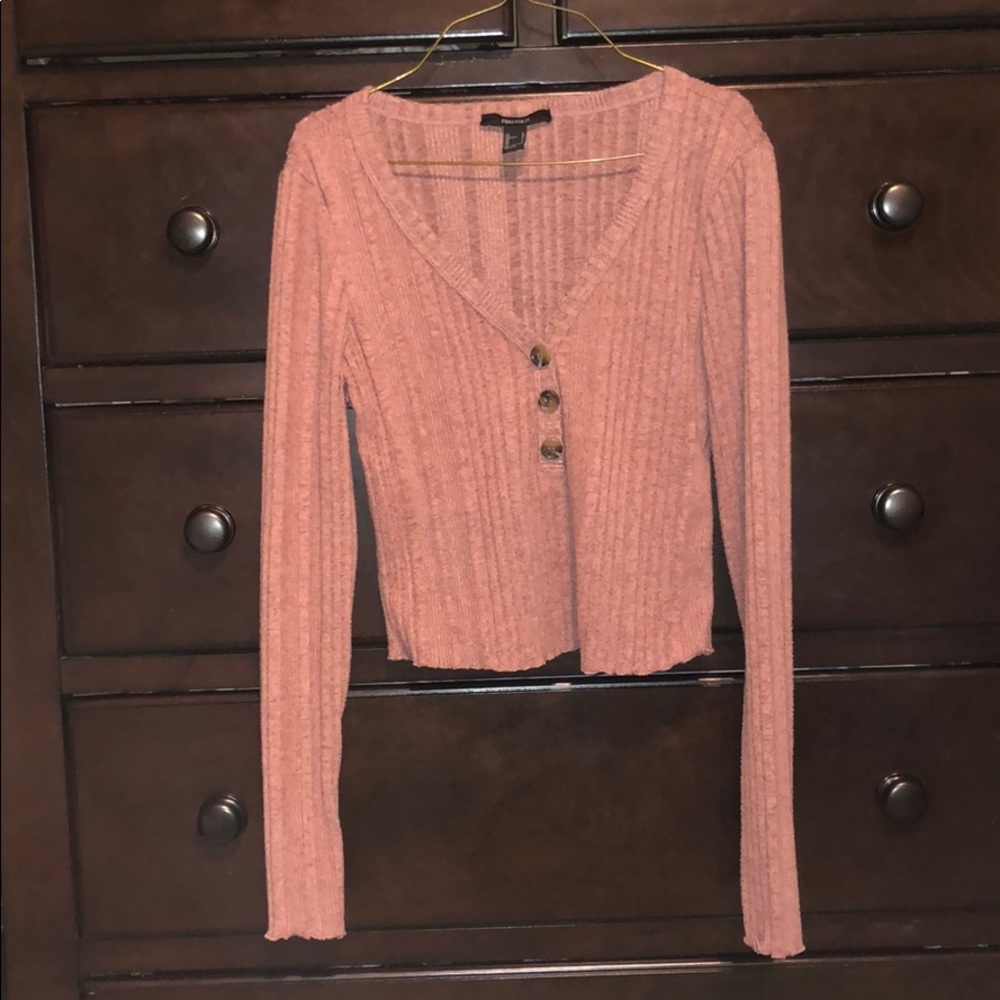 Forever 21 Cropped Sweater